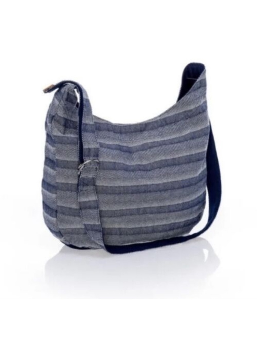 Thirty-one Navy Striped Shoulder Bag